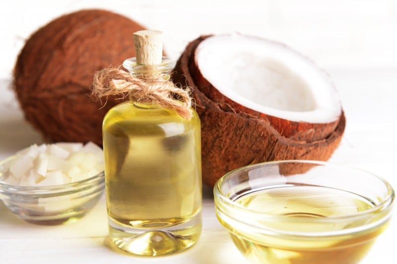coconut hair oil