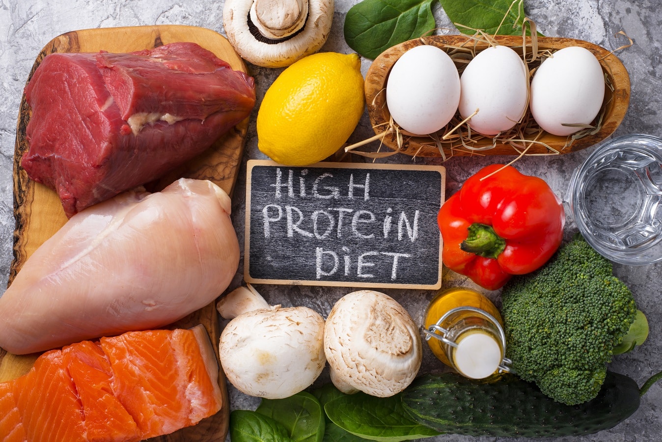 high protein diet for bodybuilding