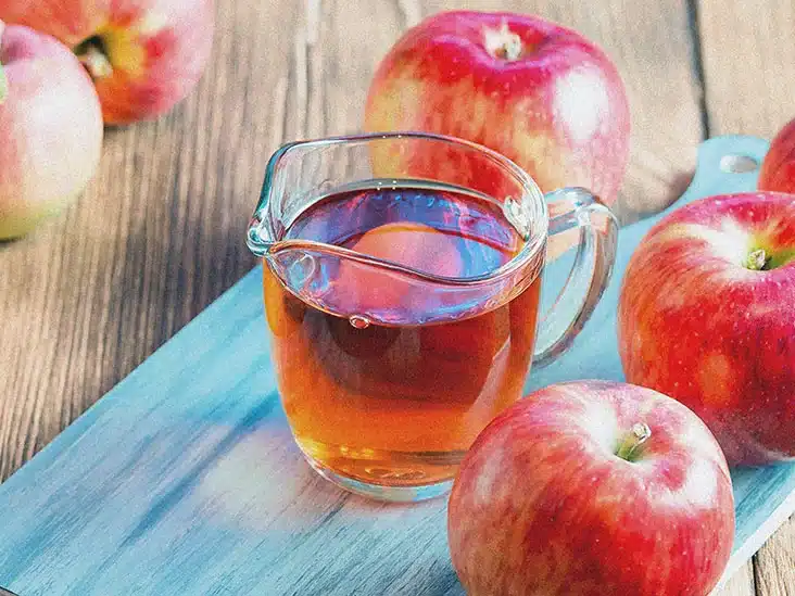 how to use apple cider vinegar in hindi