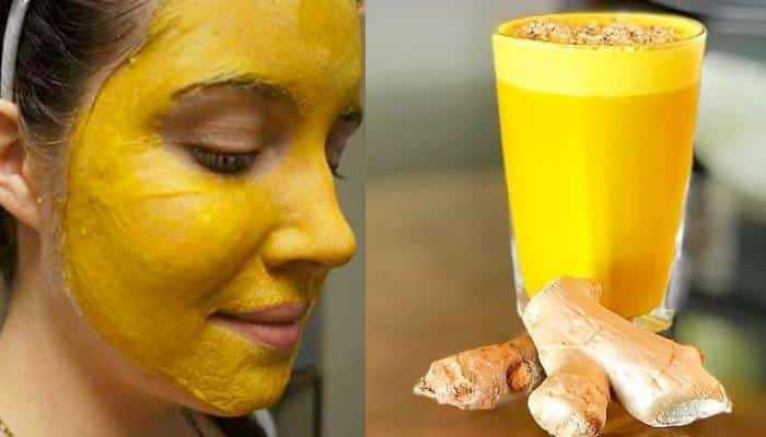 milk and turmeric for skin