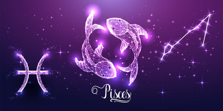 pisces zodiac sign symbol